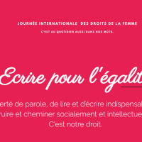 Lumidacieuse avec ses mots - égalité 8 mars