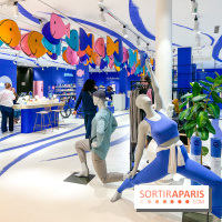 Comme Un Poisson Dans L'Eau - L'installation immersive de TeamLab au Bon Marché