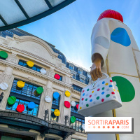 Yayoi Kusama face à la Samaritaine