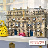 Yayoi Kusama face à la Samaritaine