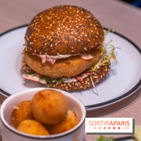 Jòia Bun - restaurant de burgers - Hélène Darroze -  Burger poulet