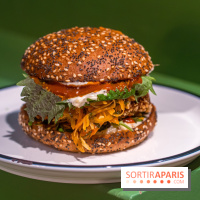 Jòia Bun - restaurant de burgers - Hélène Darroze -  burger au crabe