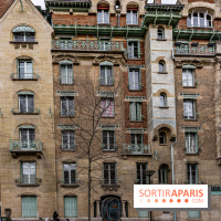 Le Castel Béranger par Hector Guimard - immeuble Art Nouveau de Paris -  A7C5031