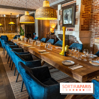 Papa Pool, le restaurant d'Arnaud Delvenne et Stéphane Rotenberg à Clamart -  grande table