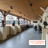 Musée Bourdelle rénové -  terrasse - café - restaurant Rhodia