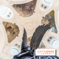 Petit Palais - Collection permanente  -  vestibule d'entrée - fresque - Albert Besnard - La Mystique, La Plastique, La Pensée et La Matière