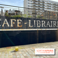 L'eau et les rêves, la péniche-librairie botanique sur le Canal de l’Ourcq