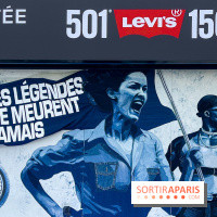 Une œuvre en denim pour l'anniversaire du Levi's 501