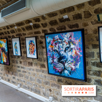 Exposition street-art Sax - Eglise de la Madeleine  -  A7C6500 HDR