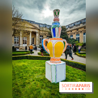 Exposition à l'Assemblée nationale : Alexandre Benjamin Navet décore la cour du Palais Bourbon  - IMG20230320095200
