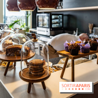 Bar Perché, café littéraire - terrasse du Printemps Haussmann  -  A7C6633 HDR