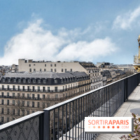 Bar Perché, café littéraire - terrasse du Printemps Haussmann  - B5FFB4C6 3B10 4491 B378 114B3E7E4891