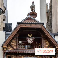 Façade alsacienne classée à Paris - McDo Saint-Lazare -  A7C6687
