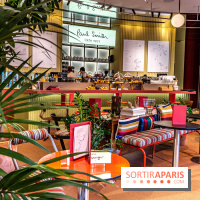 Café Paul Smith, le créateur de mode s'approprie le Café Vert du Printemps Haussmann
