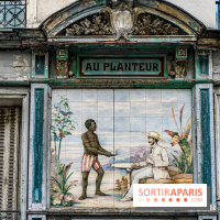 L'historique enseigne Au Planteur côté Montorgueil