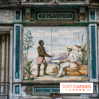 L'historique enseigne Au Planteur côté Montorgueil -  A7C8719