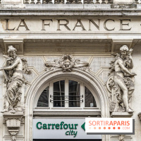 Façade immeuble Journal du Soir - La France