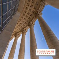 Le panorama du Panthéon - l'une des plus belles vues de Paris à 360° - colonnes