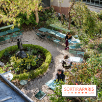 Le café - Salon de thé et terrasse Rose Bakery au Musée de la Vie Romantique  -  A7C9347