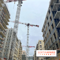 Jeux Olympiques de Paris 2024 : chantier du village des athlètes - IMG 1220