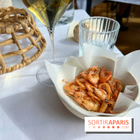 Alice Arnoux au Perchoir Ménilmontant - Crevettes frites