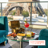 10e Ciel, le bar en rooftop éphémère du Pullman Tour Eiffel -  A7C1199