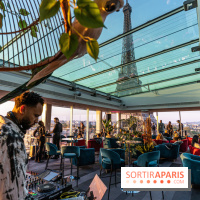 10e Ciel, le bar en rooftop éphémère du Pullman Tour Eiffel -  A7C1300