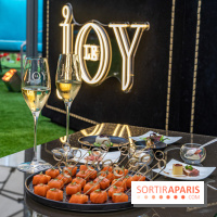 La terrasse cachée du Joy à l'Hôtel Fouquet's 2023 : le jardin de coquelicots -  A7C2766