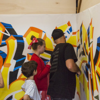 Freestyle, le festival incontournable de la street culture de La Villette - ATELIER FRESQUE ©NotoriousBrand  Jonk 097