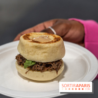 Taste of Paris 2023 - les photos -  Brioche d’éffiloché de queue de bœuf - Maison Delano - Dani Garcia - Chambre Bleue