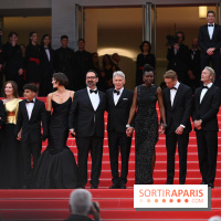 ©Rachid Bellak -  Ethann Isidore, James Mangold, Harrison Ford, Lupita Nyong'o, Boyd Holbrook et Mads Mikkelsen