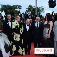 ©Rachid Bellak -  Tantoo Cardinal, Leonardo DiCaprio, Lily Gladstone, Martin Scorsese, Robert De Niro, Cara Jade Myers et Janae Collins