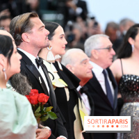 ©Rachid Bellak - Jillian Dion, Tantoo Cardinal, Leonardi DiCaprio, Lily Gladstone, Martin Scorsese, Robert De Niro et Cara Jade Myers