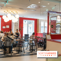 Label Broche restaurant - David Gallienne - Table du Gourmet - Galeries Lafayettes - Top Chef - salle