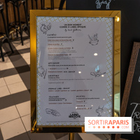 Label Broche restaurant - David Gallienne - Table du Gourmet - Galeries Lafayettes - Top Chef -  menu