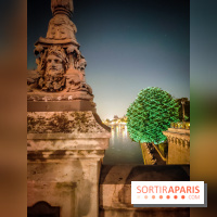 Nuit Blanche 2023 : des projections lumineuses magiques au Square du Vert Galant de l'Île de la Cité