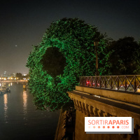 Nuit Blanche 2023 : des projections lumineuses magiques au Square du Vert Galant de l'Île de la Cité