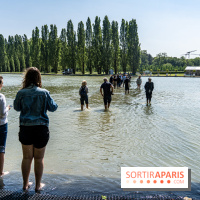 Le Gué, l'installation éphémère du Domaine de Sceaux qui fait marcher sur l'eau