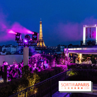 La terrasse en rooftop du Péninsula 2023 - soirée d’inauguration -  A7C5651