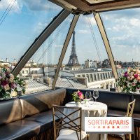 La terrasse en rooftop du Péninsula 2023 - soirée d’inauguration -  A7C5380