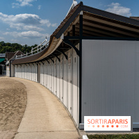 L'Isle-Adam, l'un des plus beaux village d'Ile-de-France -  plage - cabines