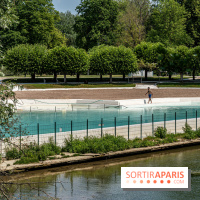 L'Isle-Adam, l'un des plus beaux village d'Ile-de-France -  piscine plage