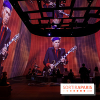 On stage with The Rolling Stones, nos photos