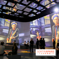 On stage with The Rolling Stones, nos photos