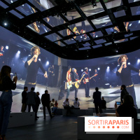 On stage with The Rolling Stones, nos photos