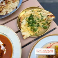 Delhi Bazaar - Garlic cheese naan