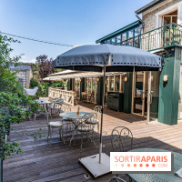 Le Nid, le restaurant-terrasse sur berge à l'Isle-Adam -  terrasse