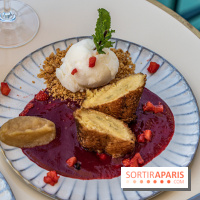 Le Nid, le restaurant-terrasse sur berge à l'Isle-Adam -  pain perdu