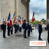 flamme soldat inconnu Arc de Triomphe