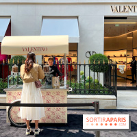 Le stand de glaces gratuites Cédric Grolet pour la Maison Valentino pendant la Fashion Week Haute Couture - image00001
